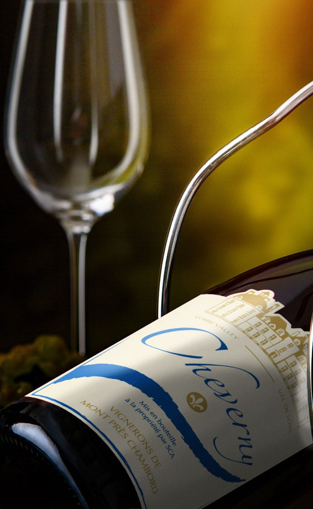 Bouteille de vin  AOC Cheverny Blanc classique - En vente sur la boutique en ligne de la Cave Coopérative des Vignerons de Mont-Pres-Chambord