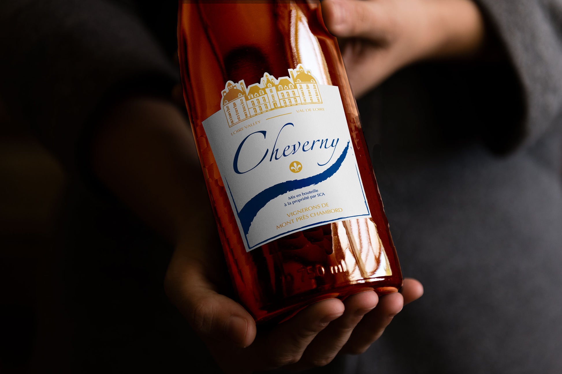 Bouteille de vin Rosé AOC Cheverny classique - en vente sur la boutique en ligne de la Cave Coopérative des Vignerons de Mont-Pres-Chambord