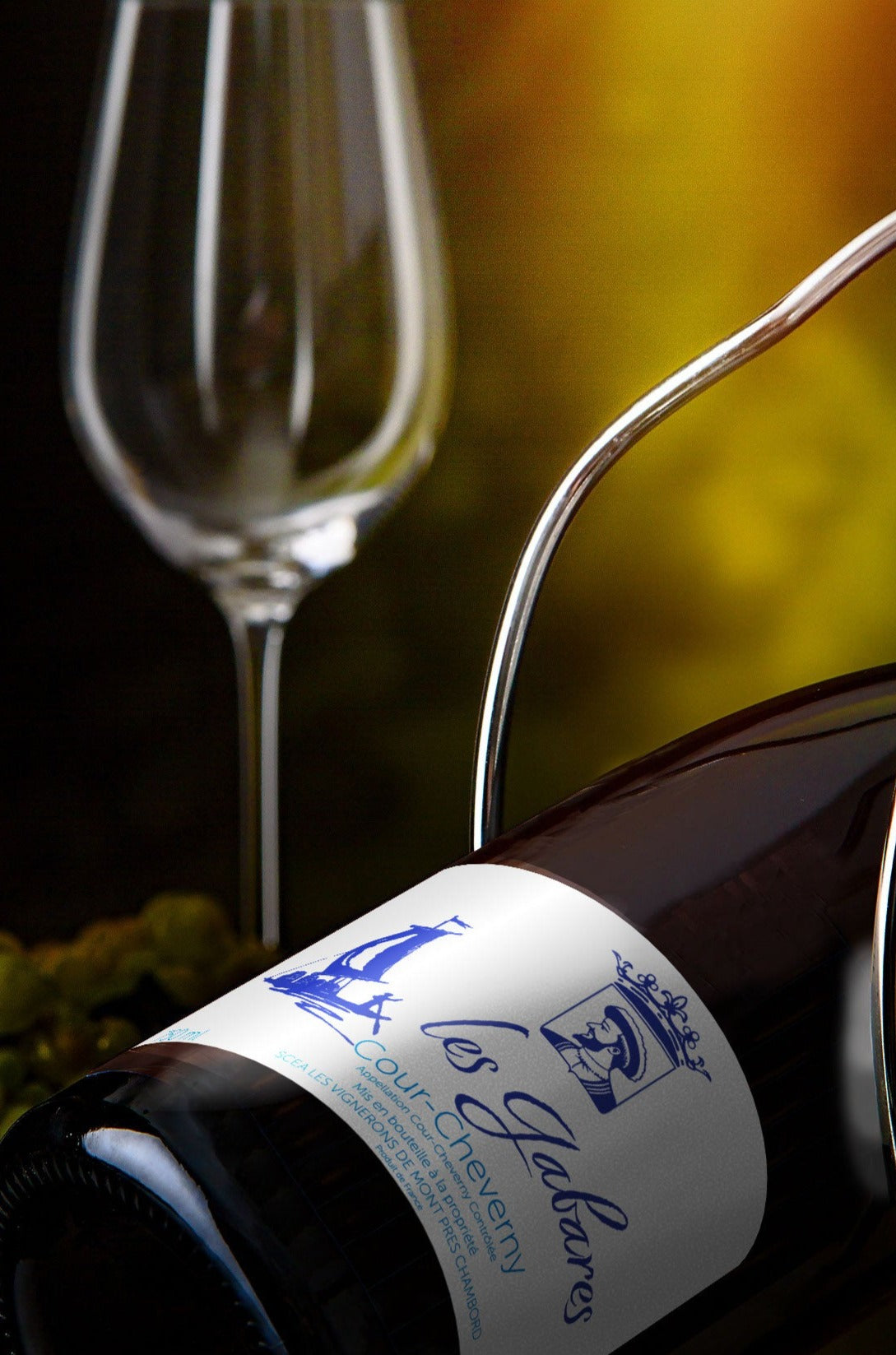 Bouteille de vin AOC Cour-Cheverny Blanc "Les Gabares" - En vente sur la boutique en ligne deLa Cave Coopérative des Vignerons de Mont-Pres-Chambord