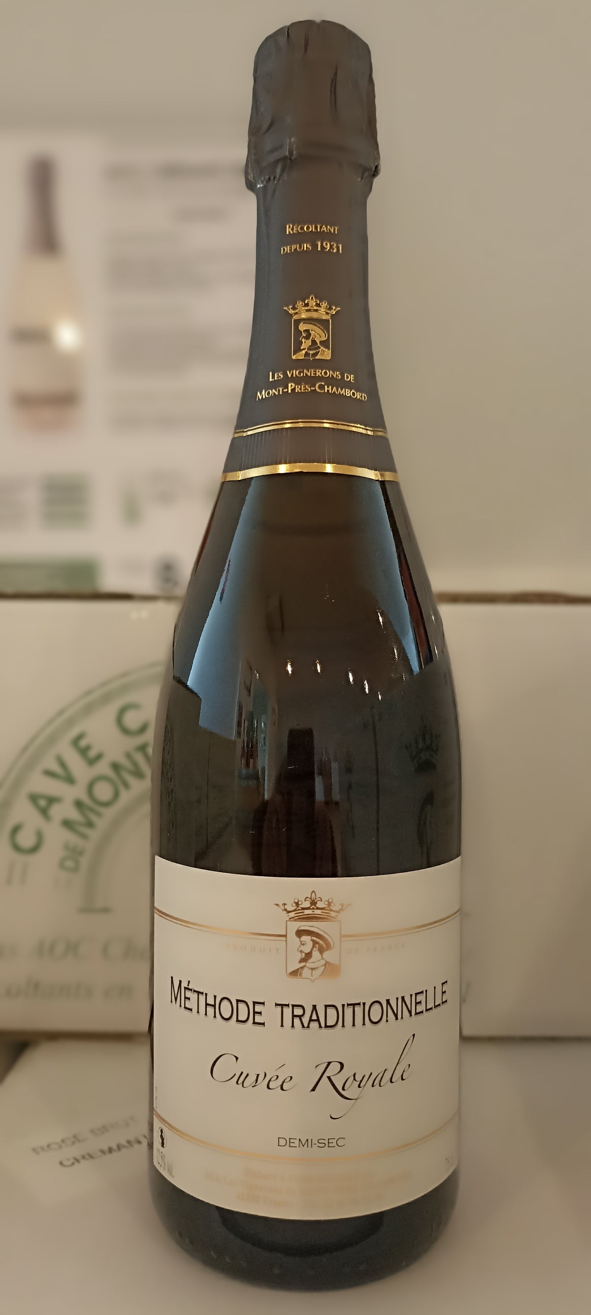Méthode Traditionnelle Blanc Demi-Sec "Cuvée Royale"