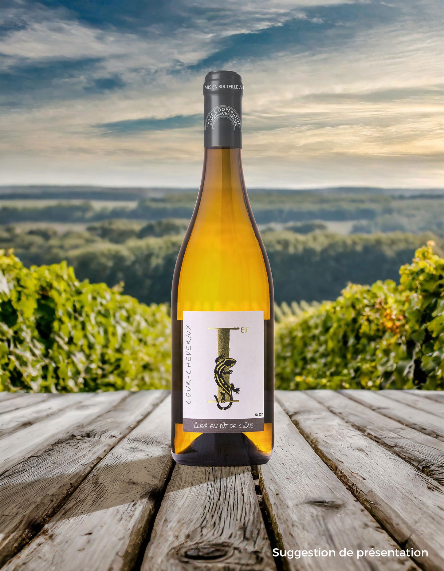 Bouteille de vin de Cour-Cheverny Blanc "Ier" - En vente sur la boutique en ligne La Cave Coopérative des Vignerons de Mont-Près-Chambord
