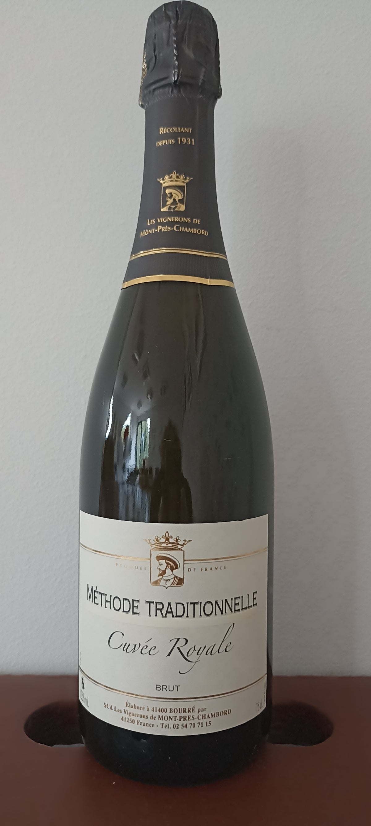 Méthode Traditionnelle Blanc Brut "Cuvée Royal"